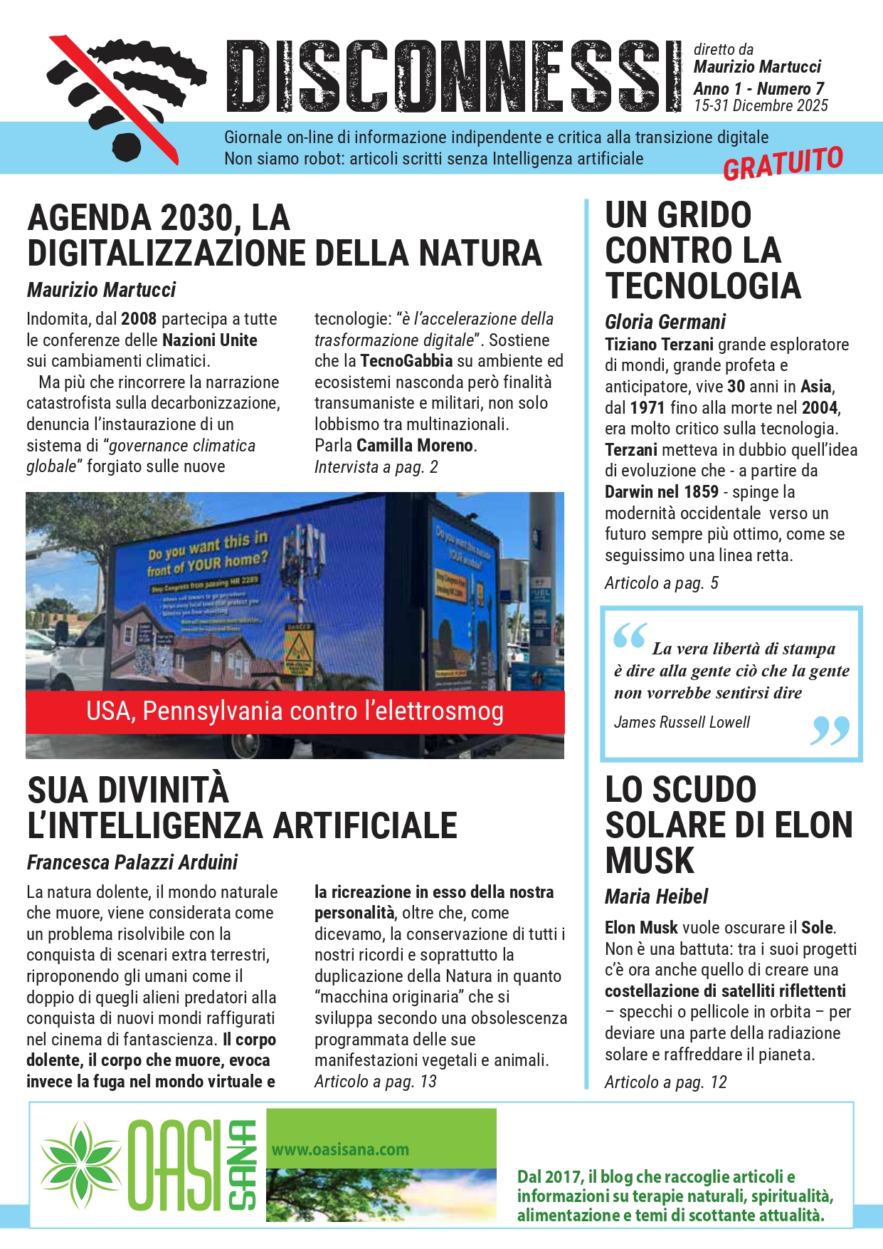 Disconnessi 15 dicembre