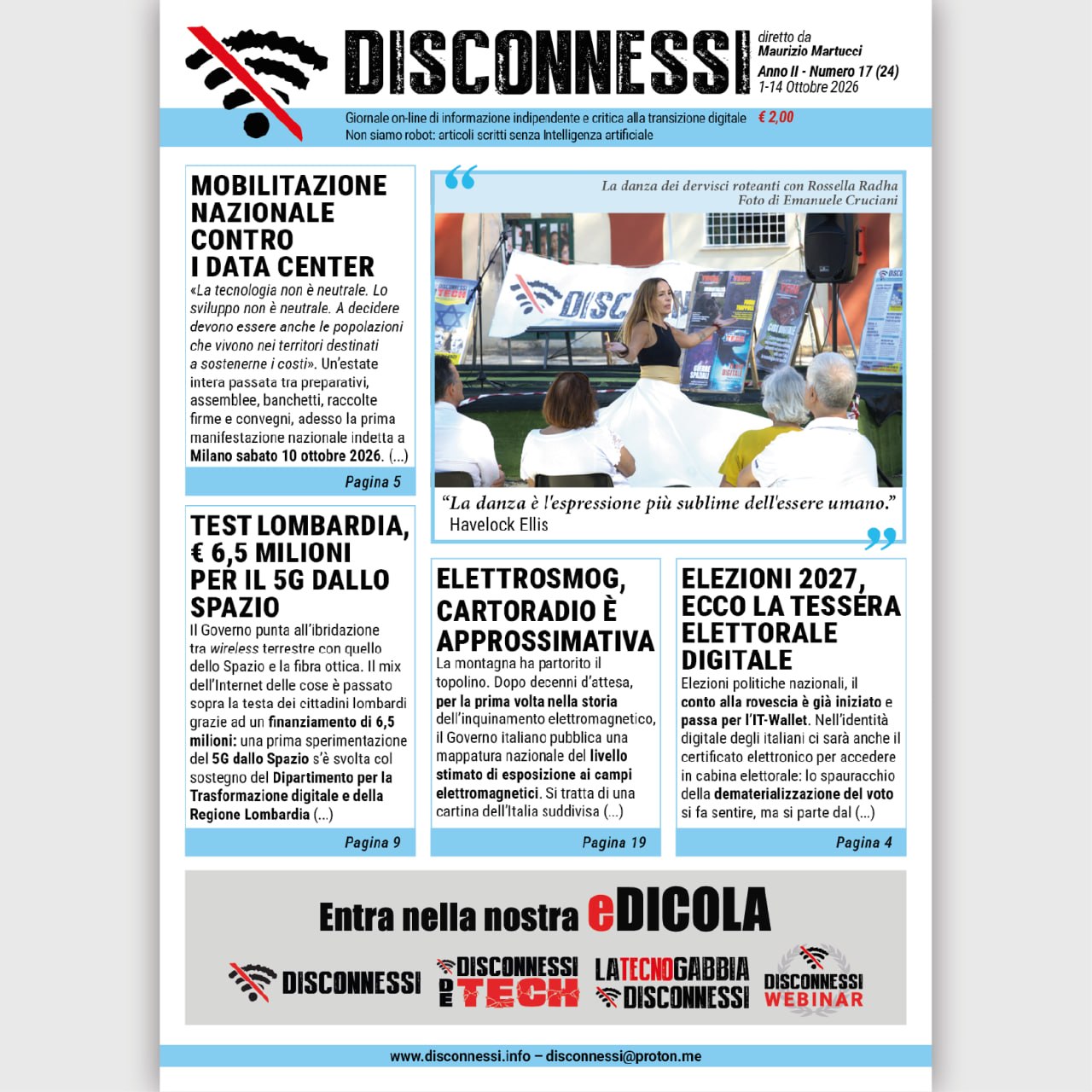 Disconnessi 1 Ottobre 2026